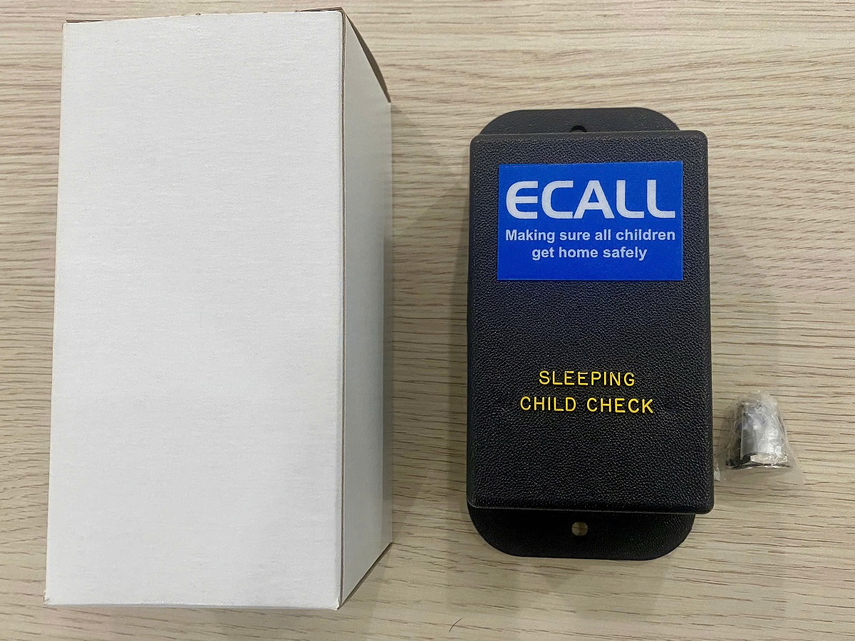 Thiết bị chống bỏ quên trẻ trên xe Ecall SCC-34, sản xuất tại Mỹ